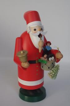 Nikolaus mit Spielzeug und Glocke 
