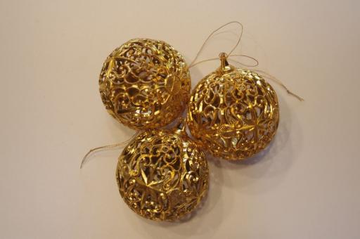 Filigran-Kugel Kunststoff 