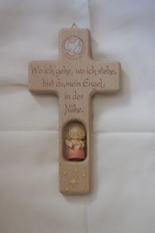 Kinderkreuz , Engel betend 