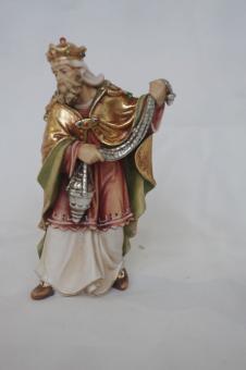 König stehend, weiß 