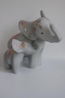 Elefantenpaar "Makena und Mvita" 